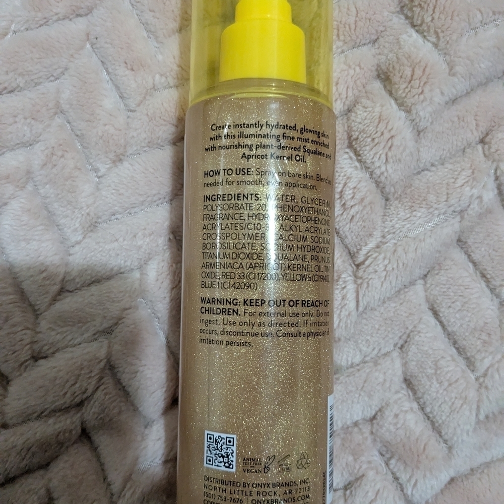 Onyx Radiant Glow Body Shimmer Pomegranate Fig NIP - Picture 2 of 4